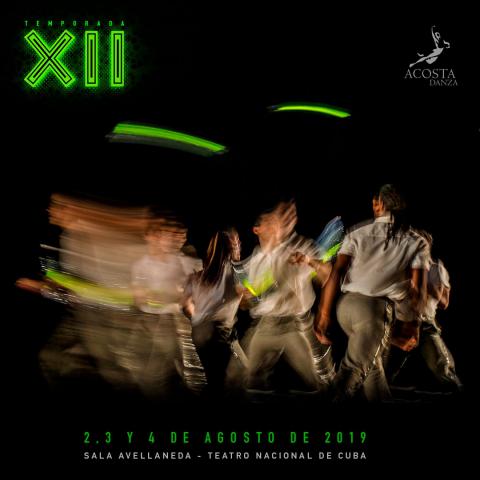 ACOSTA DANZA PRESENTARÁ “TEMPORADA XII” EN EL TEATRO NACIONAL