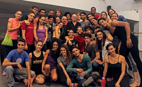 Silvio rodríguez visita acosta danza